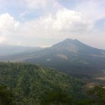 Batur mount volcano