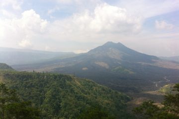 Batur mount volcano